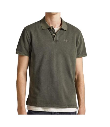 Polo Gris Anthracite Homme Pepe Jeans Oliver Gd - L