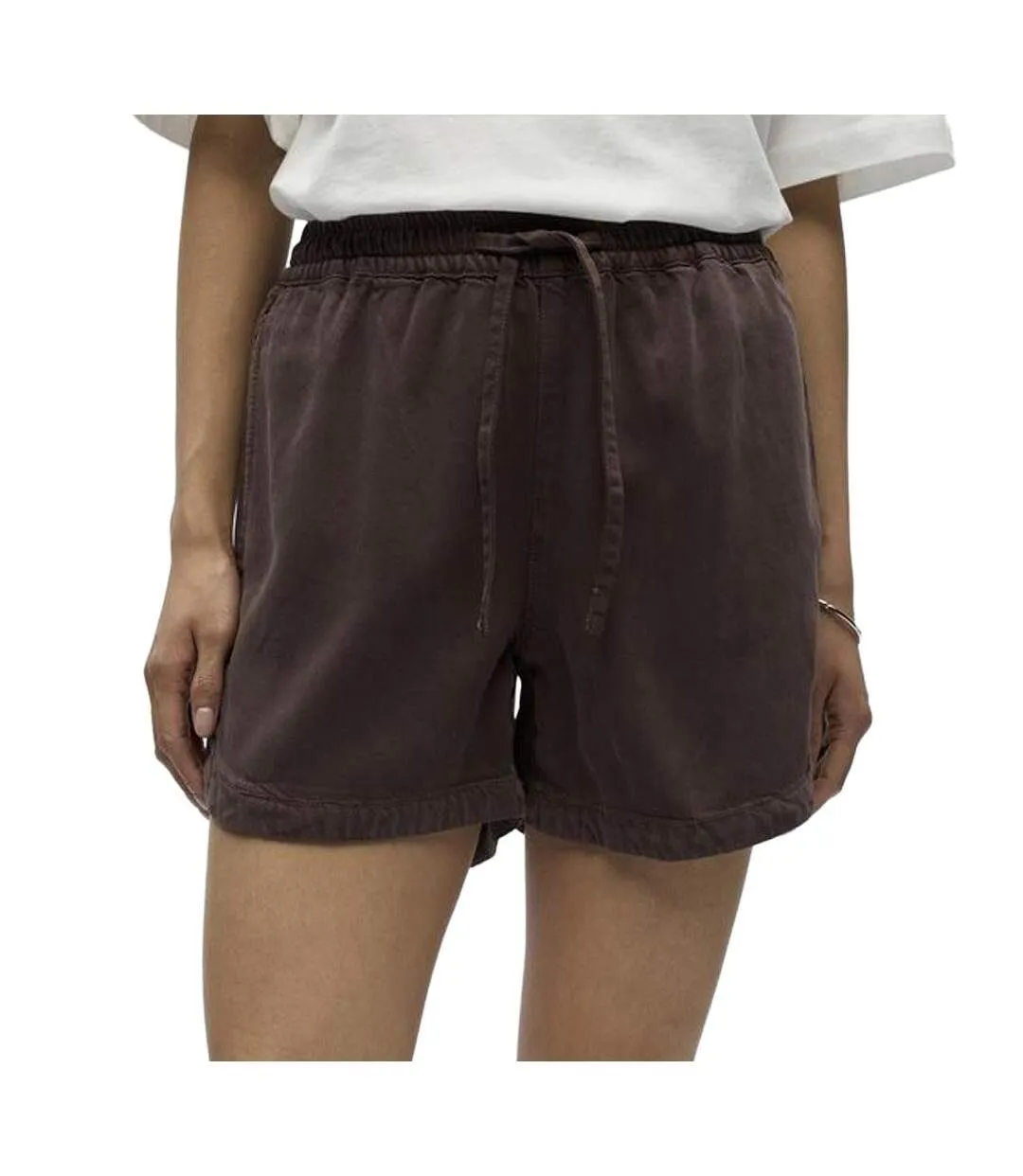 Short marron femme object frame-1