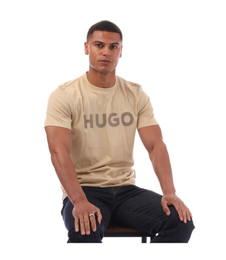 T-shirt Dulivio Homme Beige Hugo