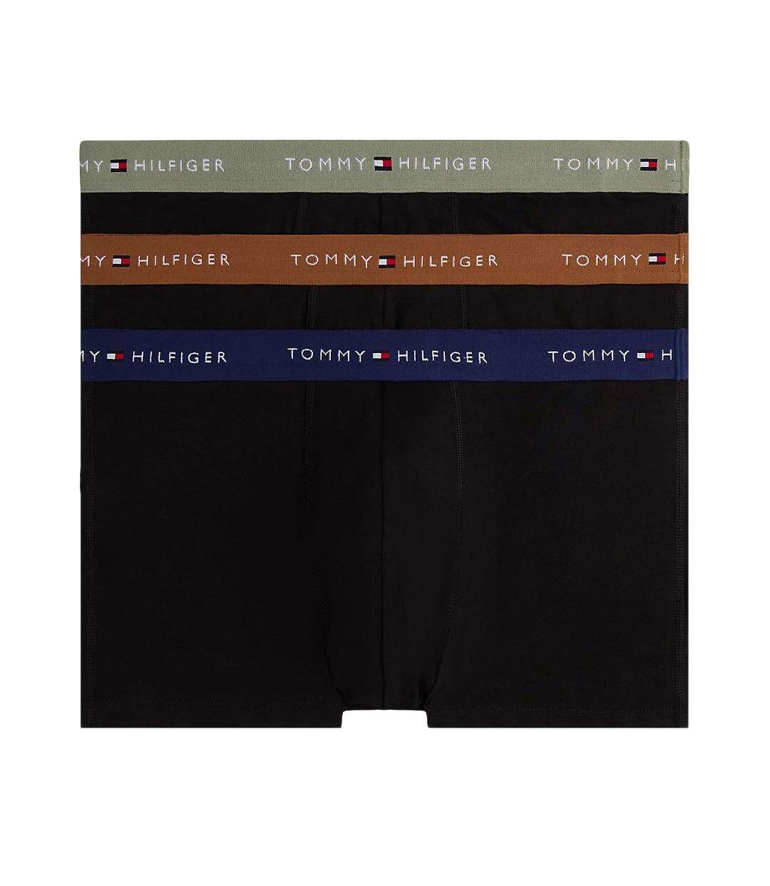 X3 boxers noir homme tommy hilfiger trunk um0um02763-3