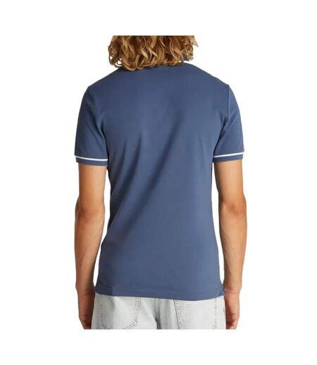 Polo bleu foncé homme calvin klein jeans j30j315 - m