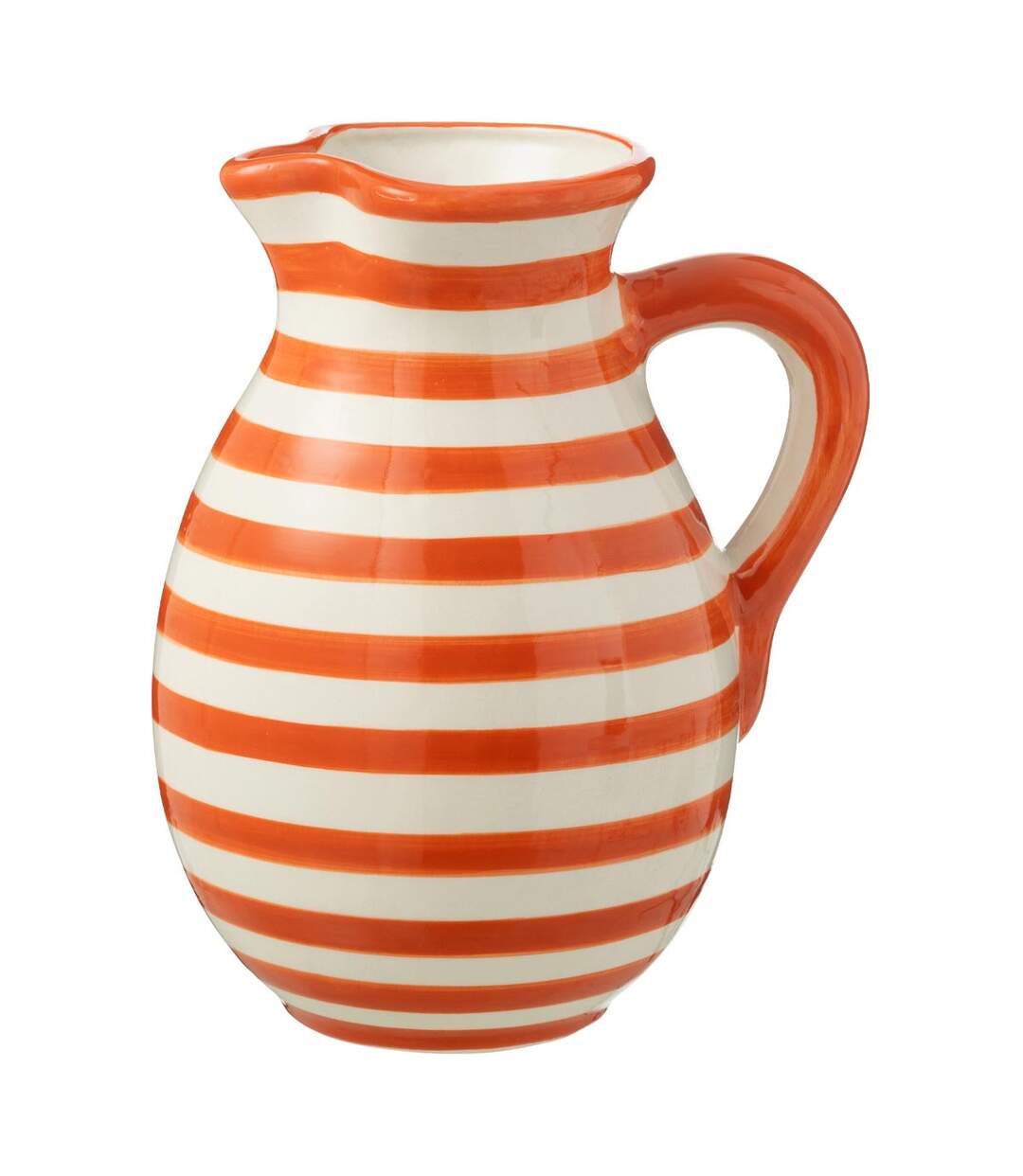 Pichet en Céramique Granada Rayure 3,3L Orange-1