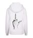 Sweat À Capuche Don't Give A Femme Blanc Miss Tee-3