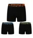 3 Pack Mens Cotton Boxers Underwear - Tonder Collection-2