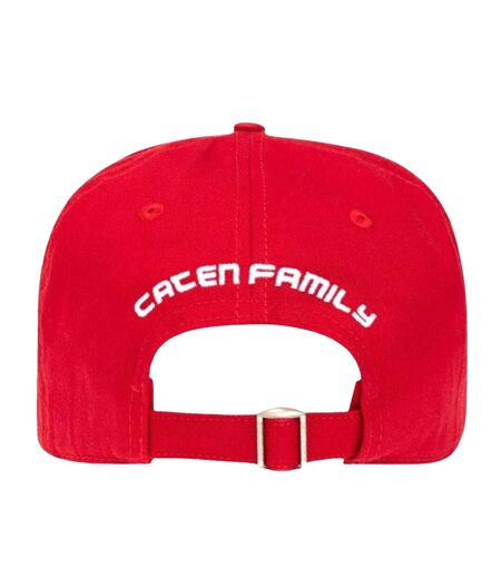 Casquette De Baseball Motif/style Famille Rouge Blanc DSquared2