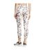 Womens/ladies daily run 7/8 leggings pink/grey Adidas-2