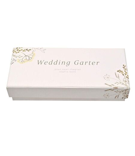 Womens/ladies Love Story Wildflower Garter Multicoloured Celebrations