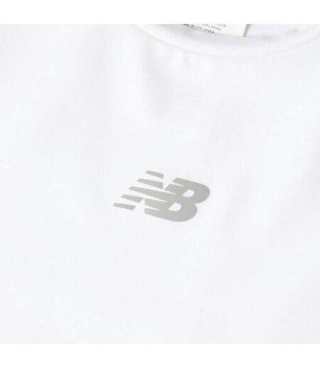Haut Court Sport Performance Femme Blanc New Balance