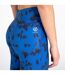 Dare 2B Womens/Ladies The Laura Whitmore Edit - Influential Tie Dye Recycled 3/4 Leggings (Space Blue) - UTRG7564