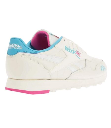 Baskets classic femme blanc / bleu Reebok