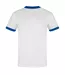 Mens Leeds Retro V Neck T-shirt White Fan Originals-3