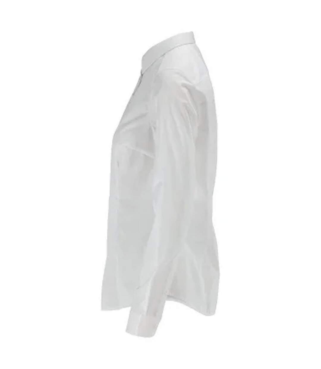 Mens Frontline Poplin Shirt White Mascot-3