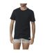 Lot De 3  T-shirts Homme Noir Adidas-1