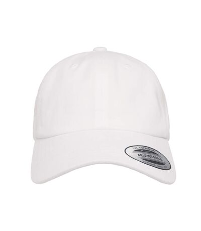 Casquette flexfit blanc Yupoong