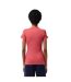 Womens/ladies ribbed slim t-shirt red Lacoste-2