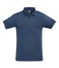 SOLS Mens Perfect Pique Short Sleeve Polo Shirt (Denim) - UTPC283