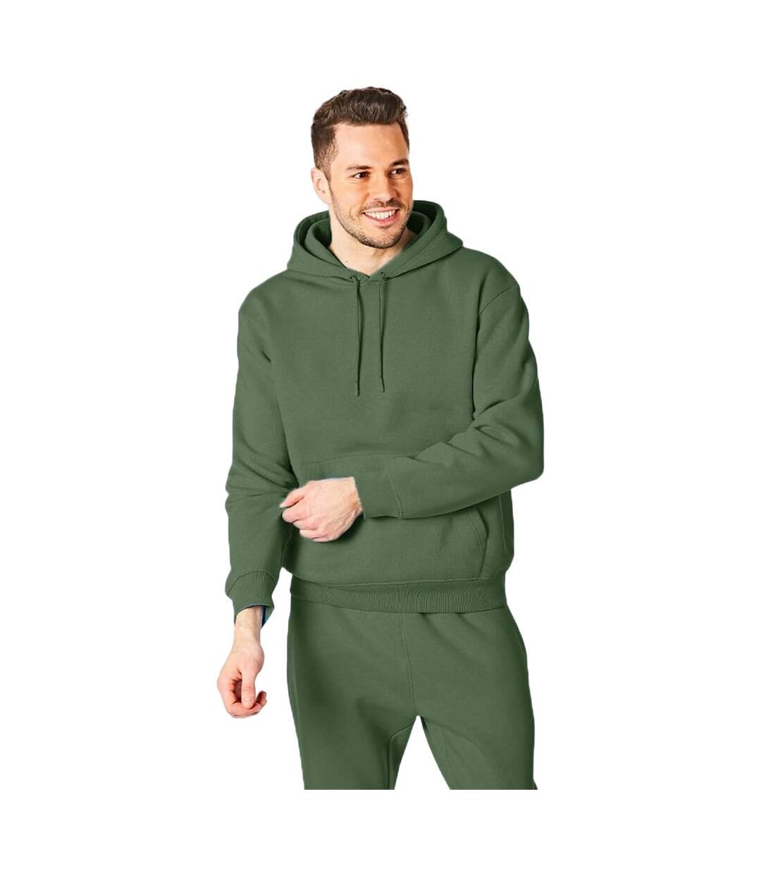 Sweat à capuche homme vert militaire RIPT Essentials