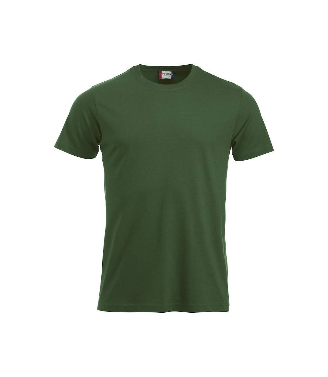 T-shirt new classic homme vert bouteille Clique