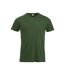 Clique Mens New Classic T-Shirt (Bottle Green)