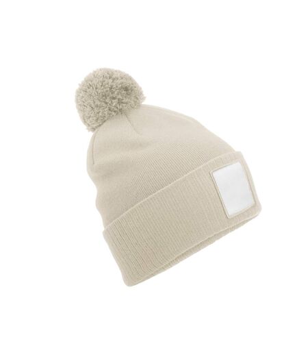 Bonnet adulte blanc cassé / blanc Beechfield