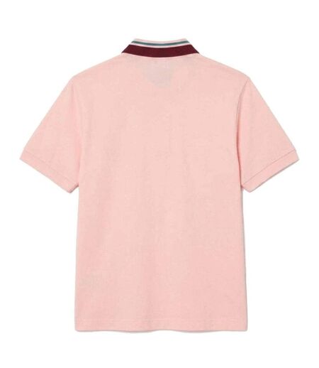 Polo Manches Courtes Roland Garros Homme Rose Lacoste