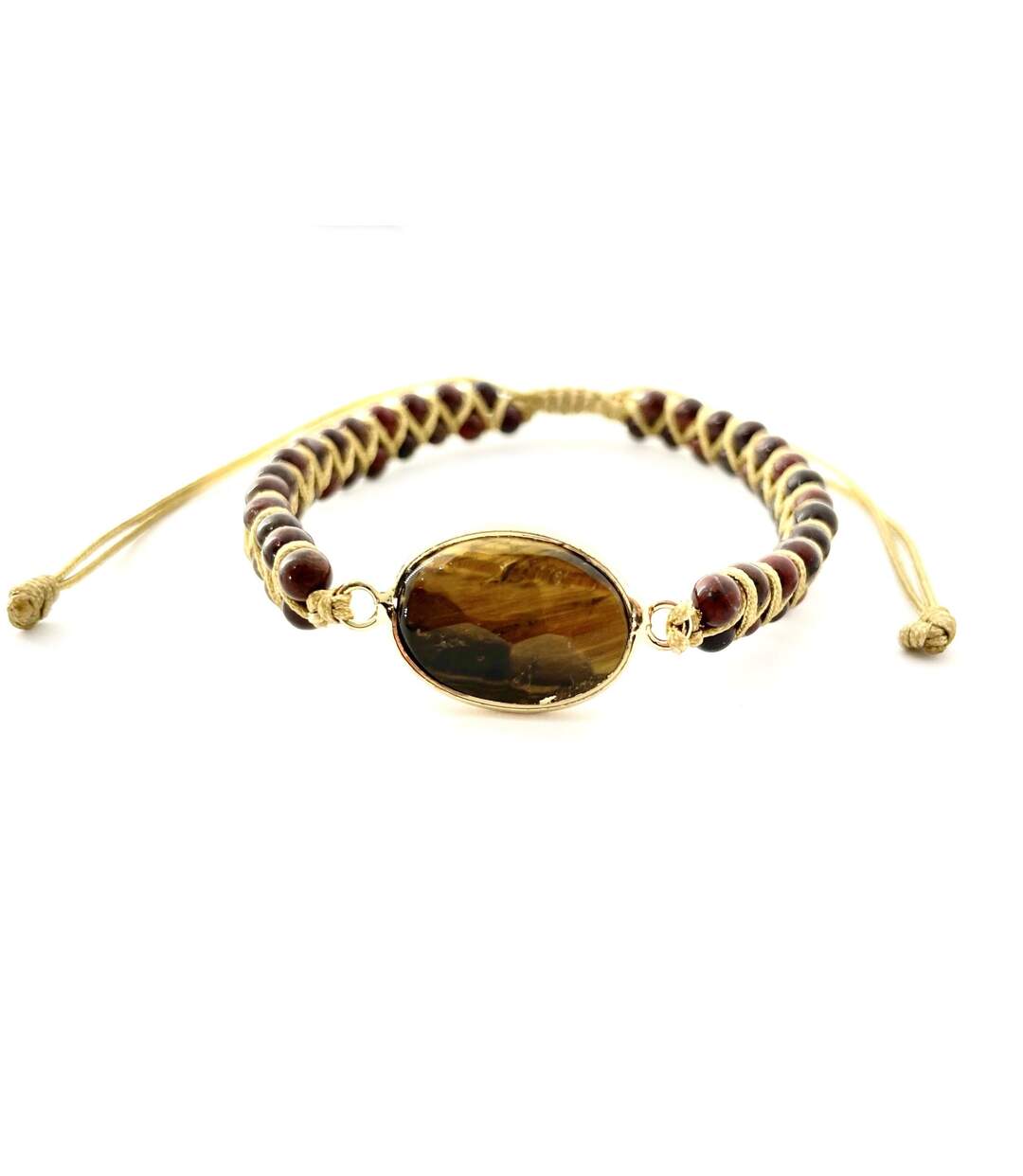 Bracelet Bohême et volupté œil de tigre-1