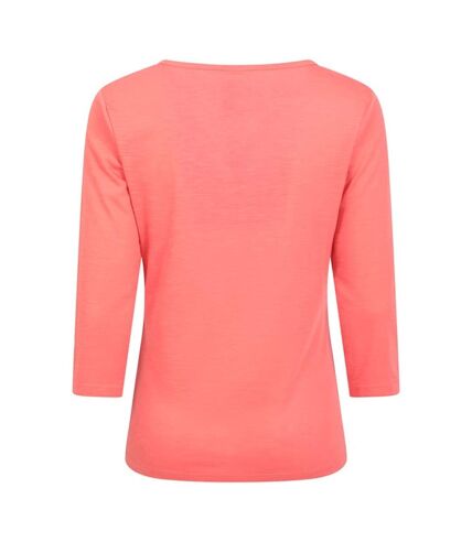 Mountain Warehouse Womens/Ladies Paphos Quick Dry UV Protection Top (Coral) - UTMW1228