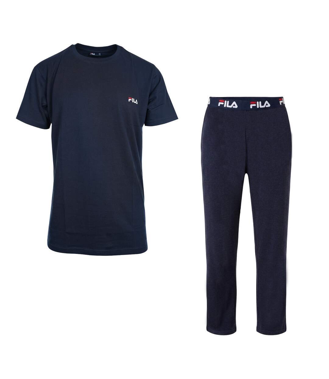 Ensemble pyjama long homme en coton jersey FPW1281 Fila-4