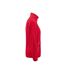 Womens/ladies Rocket Fleece Jacket Red Printer RED-3