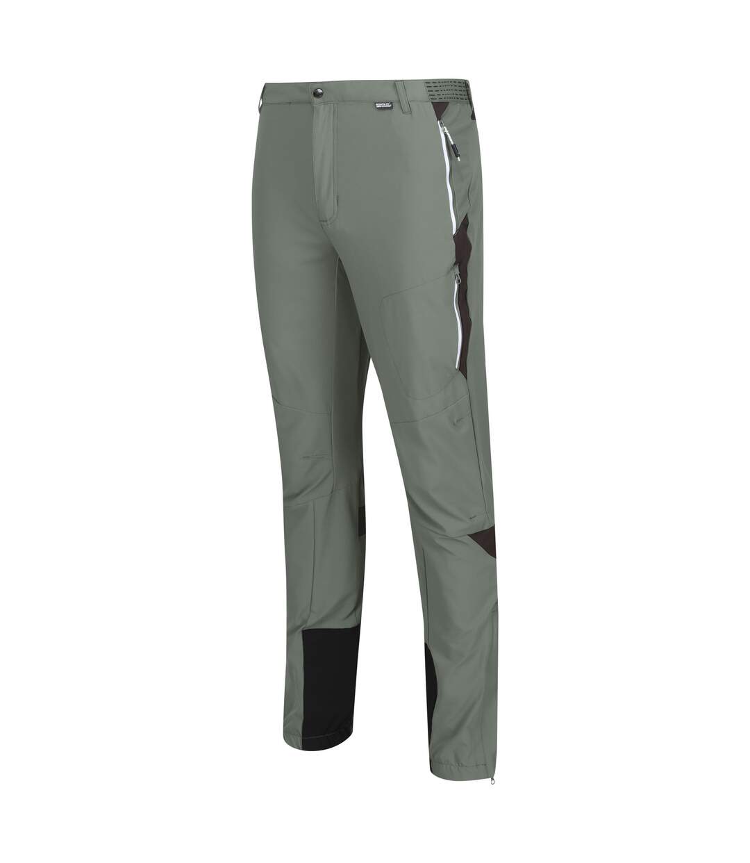 Pantalon de randonnée mountain homme vert kaki / cendre Regatta