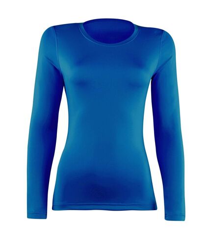 Rhino - T-shirt base layer à manches longues - Femme (Bleu marine) - UTRW2829