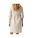 Robe beige femme mamalicious levi lia-2