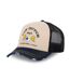 Casquette trucker avec filet effet bambou et print devant Crew Vondutch-1