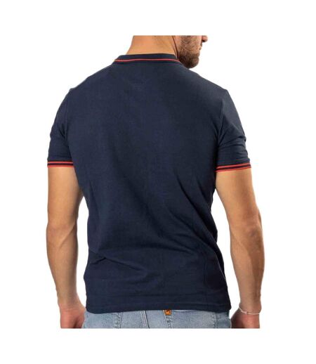 Polo marine/rouge homme kappa ezio - xxl