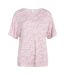 T-shirt Motif/style Fleurs Rosa Femme Vieux Rose CCDK Copenhagen-2