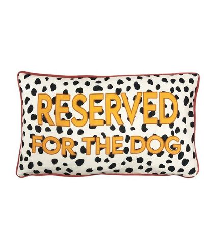 Furn Reserved For The Dog Throw Pillow Cover (Multicolored) (One Size) - UTRV2683