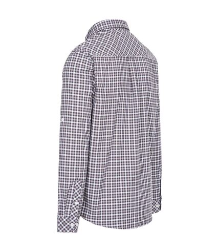 Trespass Mens Wroxtonley Checked Shirt (Grey) - UTTP5153