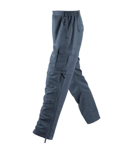 ***FDS 230123*** Pantalon trekking 2 en 1 - HOMME - JN1028 - gris carbone