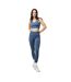 Legging Femme Gris Foncé USA Pro-4