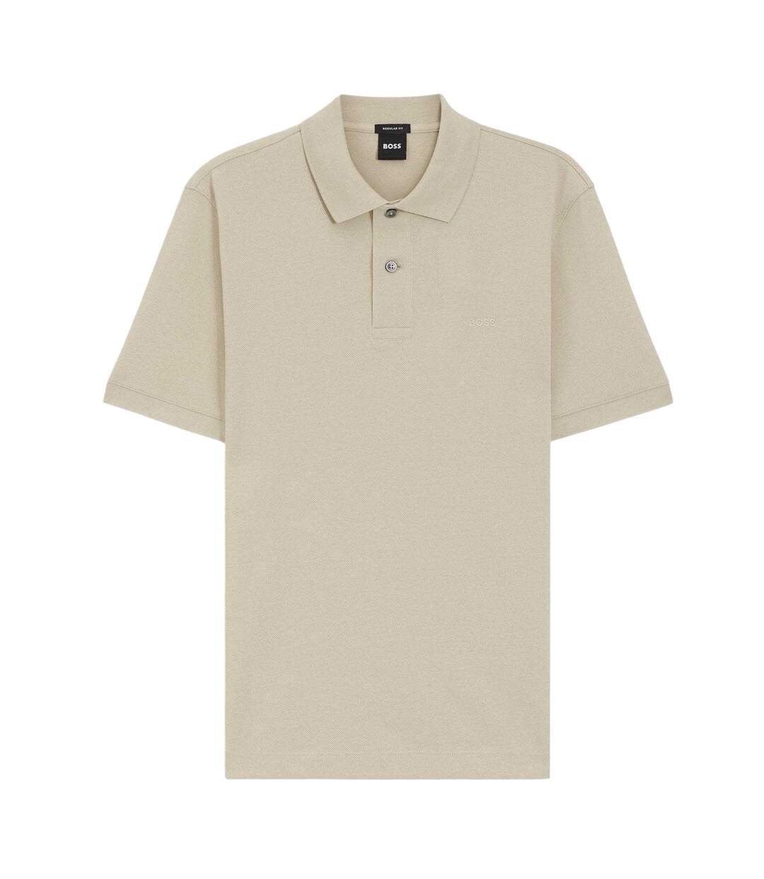 Polo Motif/style Logo Brodé Pallas Homme Beige Boss-2
