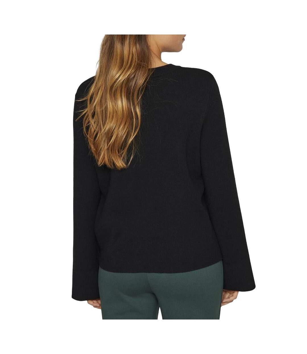 Pull noir  femme vila vicassie-2
