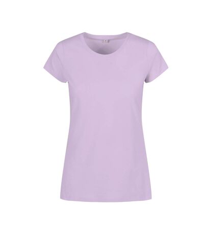 Build Your Brand Womens/Ladies Basic T-Shirt (Lilac)