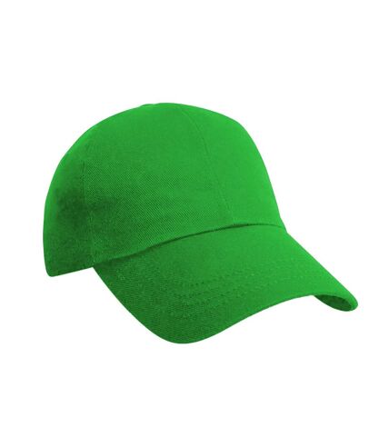 Result Unisex Heavy Cotton Premium Pro-Style Baseball Cap (Pack of 2) (Bottle Green) - UTBC4236