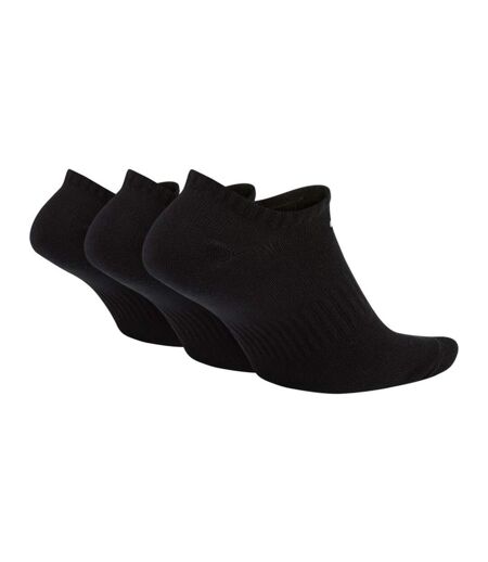 Lot De 3  Socquettes Discrètes Everyday Adulte Noir Nike