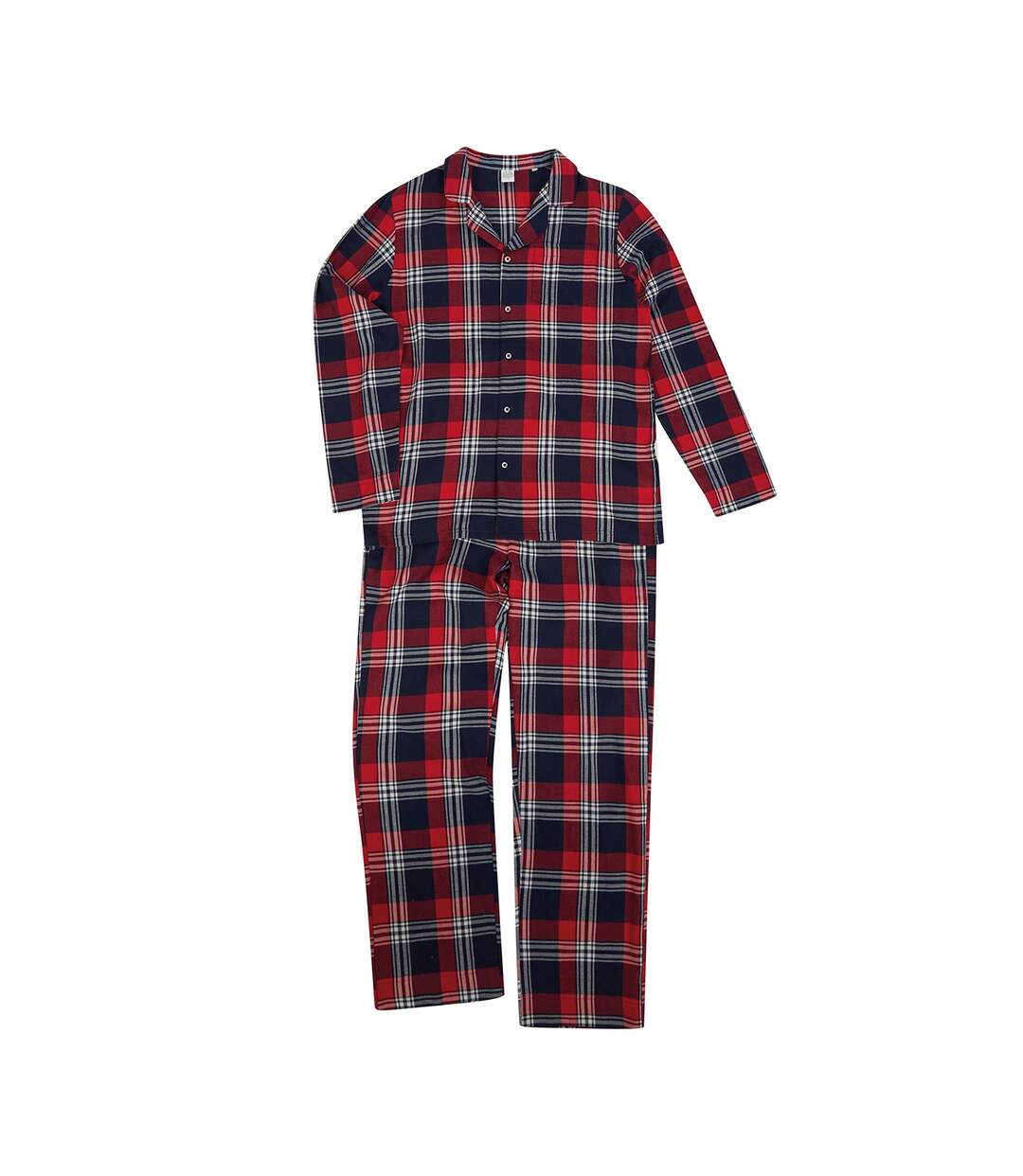 Ensemble De Pyjama Homme Rouge Bleu Marine SF-2