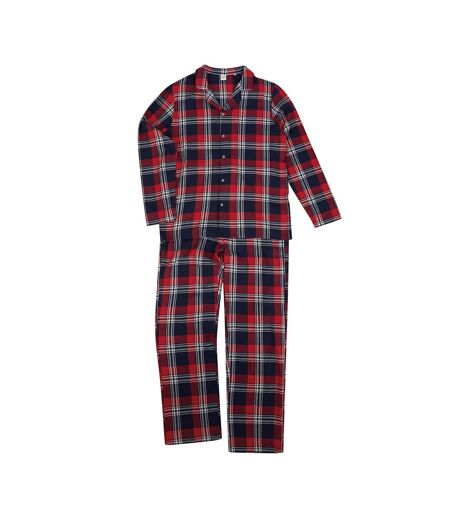 Ensemble De Pyjama Homme Rouge Bleu Marine SF