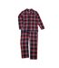 Ensemble De Pyjama Homme Rouge Bleu Marine SF-2