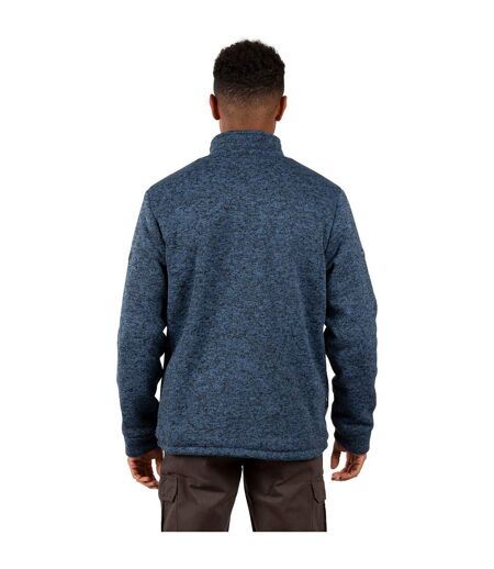 Mens Ampney Marl Fleece Jacket Smokey Blue Trespass