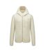 Womens/ladies Tundra Sherpa Fleece Lightweight Hooded Jacket Cream Karrimor-1