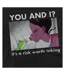 T-shirt a risk worth taking adulte noir The Princess and the Frog-3
